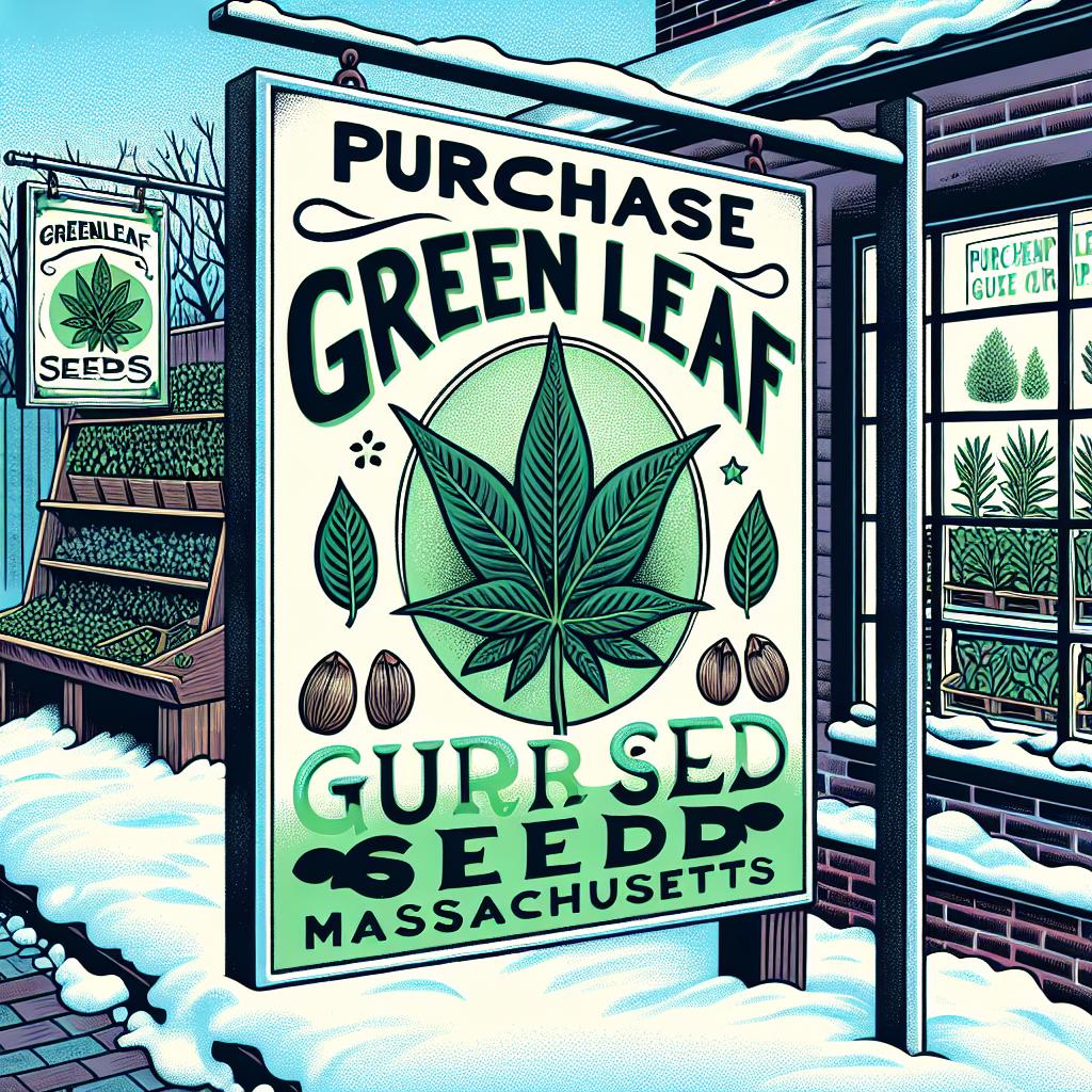 Buy Weed Seeds in Massachusetts at Greenleafguru